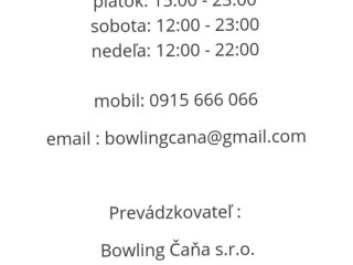 Bowling ČaŇa